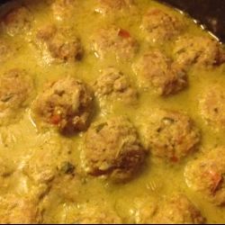 Albóndigas en salsa verde