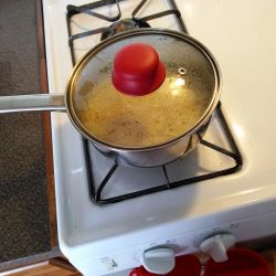 Arroz blanco estilo brasileño