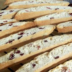 Biscotti de arándano y almendra