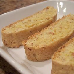 Biscotti de naranja y almendra