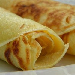 Crepas de vainilla