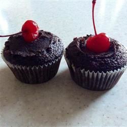 Cupcakes de chocolate con cerveza y whisky