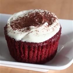 Cupcakes de red velvet (terciopelo rojo)