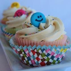 Cupcakes de vainilla con Baileys