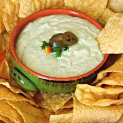 Dip de aguacate con chile