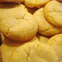 Galletas agrietadas de vainilla