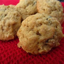 Galletas básicas de avena y pasas