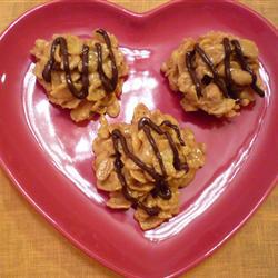 Galletas chiclosas de cacahuate