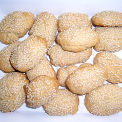 Galletas de ajonjolí