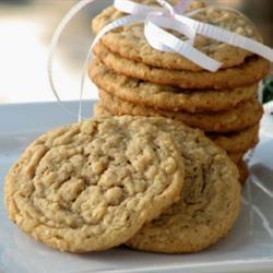 Galletas de avena instantánea y cacahuate