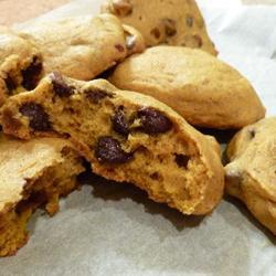 Galletas de calabaza y choco chip