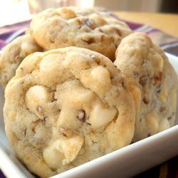 Galletas de chocolate blanco y naranja