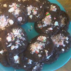 Galletas de cocoa, chocolate y menta