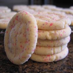 Galletas de vainilla azucaradas