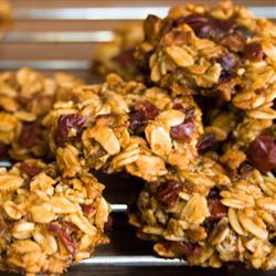 Galletas saludables de plátano