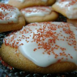 Galletas suaves de azúcar con crema