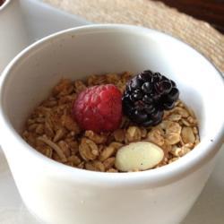 Granola de avena, semillas y nueces