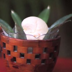 Helado de coco