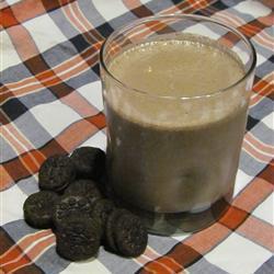 Malteada de chocolate con Oreo®