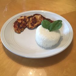 Milanesa de pollo parmesana