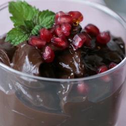 Mousse de chocolate con aguacate