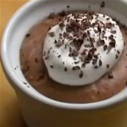 Mousse de chocolate con chipotle