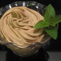 Mousse de chocolate con queso