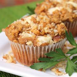 Muffins de calabaza con queso crema