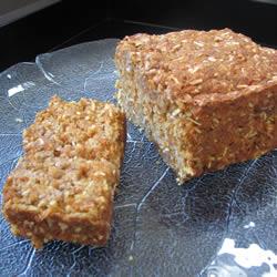 Pan de zanahoria con coco y nuez