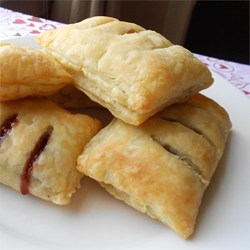 Pan relleno de Nutella® y mermelada