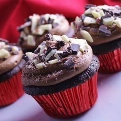 Pastel de chocolate con café y vainilla