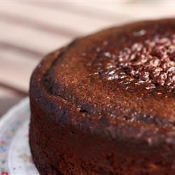 Pastel de chocolate y café fácil