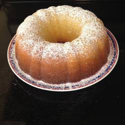 Pastel de crema ácida