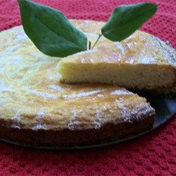 Pastel de mantequilla y almendra