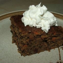 Pastel de manzana con nuez de castilla