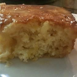 Pastel de piña sencillo