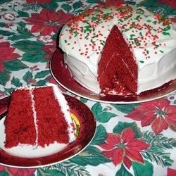 Pastel de red velvet