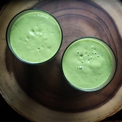 Smoothie verde con maca