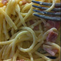 Sopa sencilla de espagueti