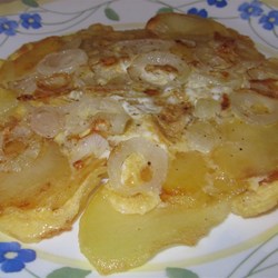 Tortilla española con chorizo