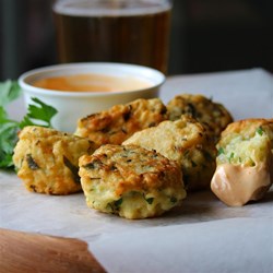 Tortitas de arroz con queso parmesano