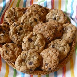 Trescientas galletas de chispas de chocolate