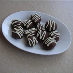 Trufas de chocolate a la naranja